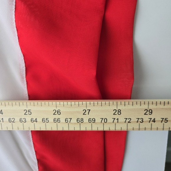 Ningun Pecado Swimwear Kaftan Cover Up White Red Uni - Picture 7 of 11